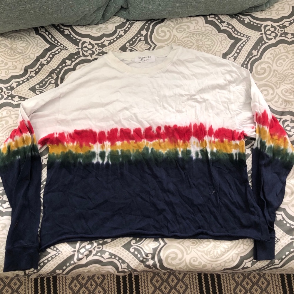 Free People Tie Dye Long Sleeve